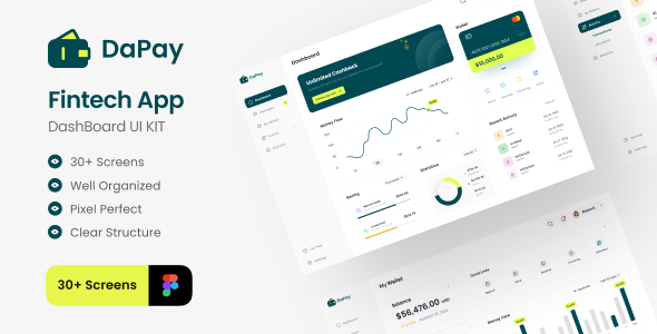 DayPay - Fintech Dashboard UI KIT