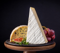 various cheese pieces on wooden stand - PhotoDune Item for Sale