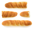 french bread on white - PhotoDune Item for Sale
