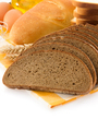 fresh bread on white - PhotoDune Item for Sale