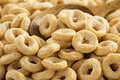 corn flakes rings as background - PhotoDune Item for Sale