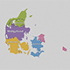 Denmark State Map - 3DOcean Item for Sale