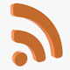 Rss Symbol - 3DOcean Item for Sale