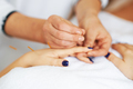 A acupuncture needle therapy in the studio - PhotoDune Item for Sale