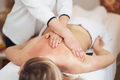 Woman having back body massage in studio - PhotoDune Item for Sale