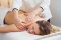 Woman having back body massage in studio - PhotoDune Item for Sale