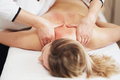 Woman having back body massage in studio - PhotoDune Item for Sale