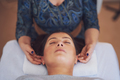 Picture of an treatment that involves gently touching 32 points on your head - PhotoDune Item for Sale