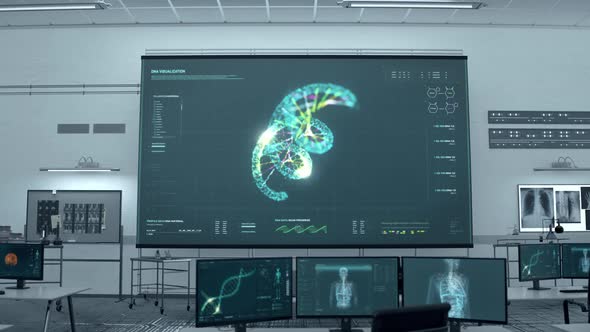 Innovative Software Conducts Human DNA Examination For Biological Research alt