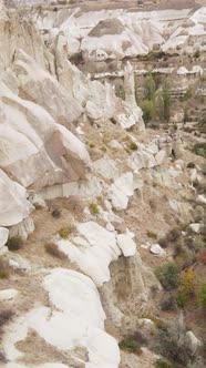 Cappadocia Landscape Aerial View