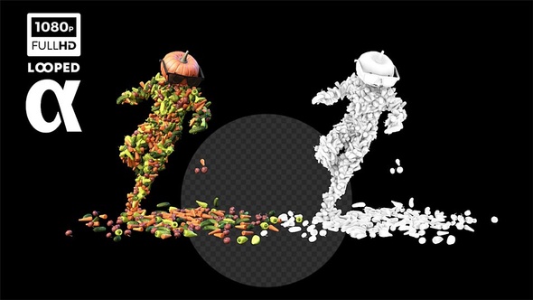 Fitness Vegetables Dancer Ver.2 alt