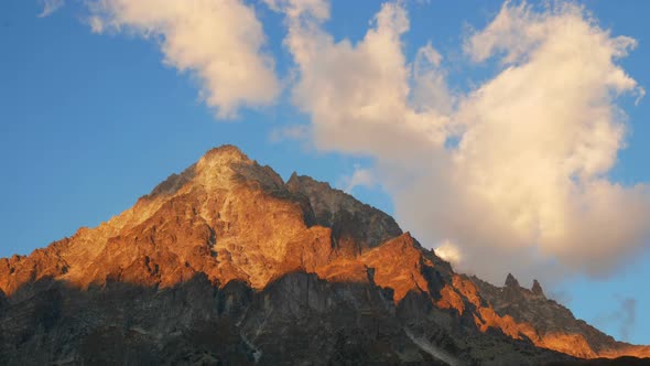 Timelapse Hill Sun Mountains