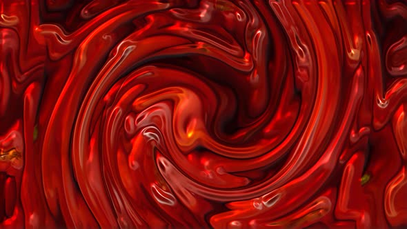 Beautiful shiny twisted liquid animated background