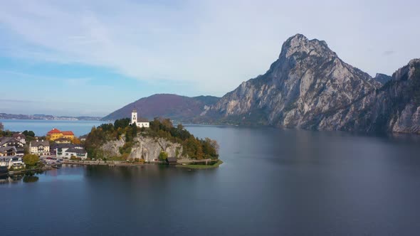 View Of Famous Traunkirchen Chapel 9