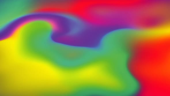 abstract gradient liquid wavy holographic background