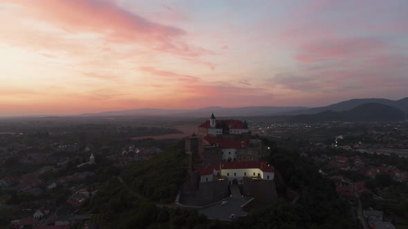 Castle at the Sunset