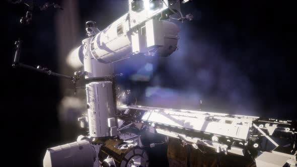 International Space Station in Outer Space alt