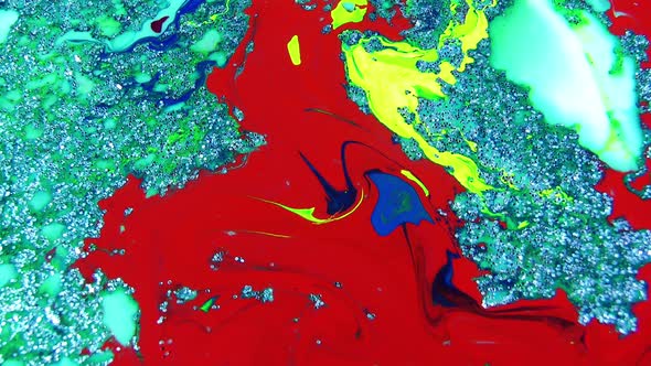 Color Explosion Abstract Art Painting alt