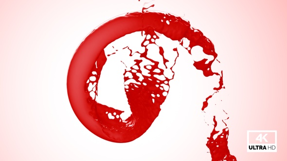 Vortex Splash Of Red Paint V8 alt