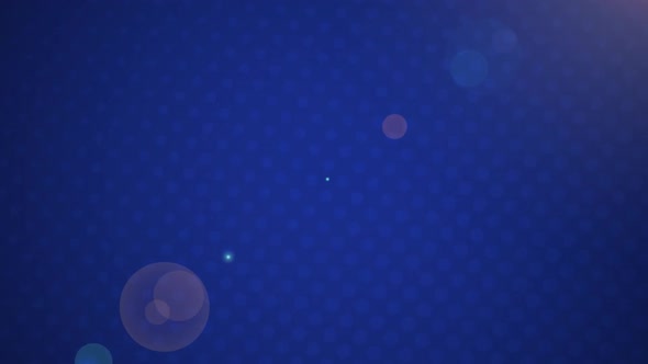 Animation of blue flash on dark blue patterned background