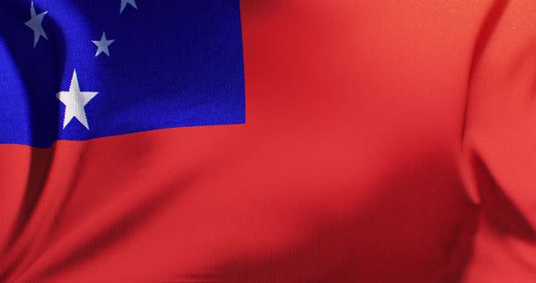 Samoa - Flag - 4K