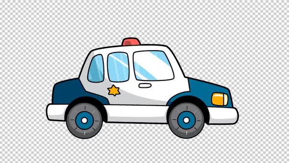 Police Car 4K