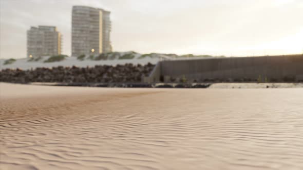 Beach Closed to Slow Spread of Coronavirus Covid 19 Pandemic