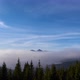 The Fog Spills Over the Spruce Forest - VideoHive Item for Sale