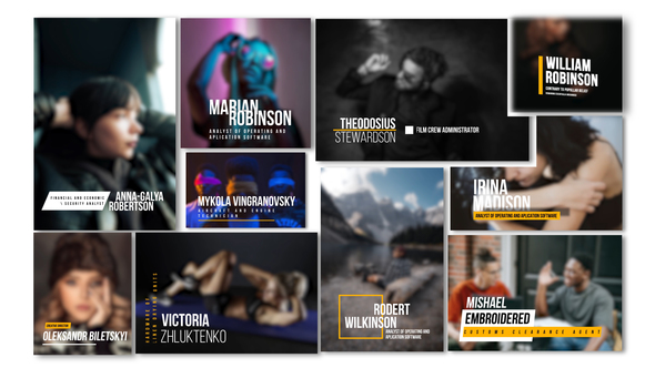 Lower Thirds | After Effects alt