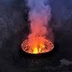 Volcano Lava Crater
