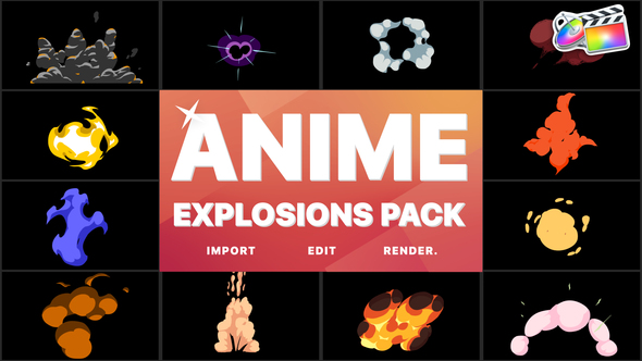 Anime Explosions | FCPX
