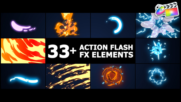 Action Flash FX Pack | FCPX alt