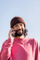 stylish young man talking on smart phone - PhotoDune Item for Sale