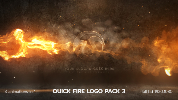Quick Fire Logo Pack 3