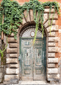 Beautiful vintage door in the centre of Rome - PhotoDune Item for Sale