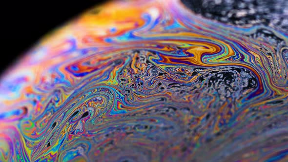 Macro Soap Bubble