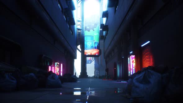 Abandoned Street - Cybercity