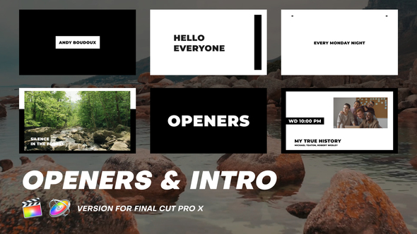 Dynamic Openers and Intro | FCPX alt