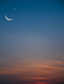 Sky Moon Night ramadan Eid Symbols Background,Crescent Moon Star - PhotoDune Item for Sale