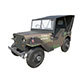 Army Jeep Model - 3DOcean Item for Sale