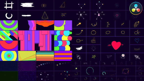Shape Elements Pack for DaVinci Resolve