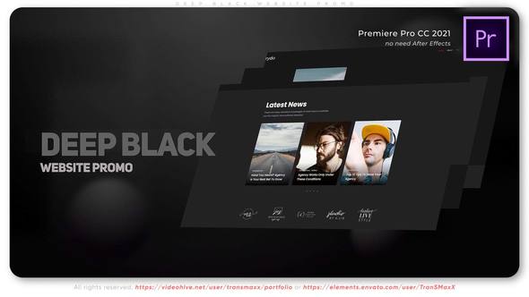 Deep Black Website Promo