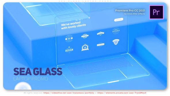 Sea Glass Laptop Promo