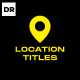 Location Titles \ DR - VideoHive Item for Sale