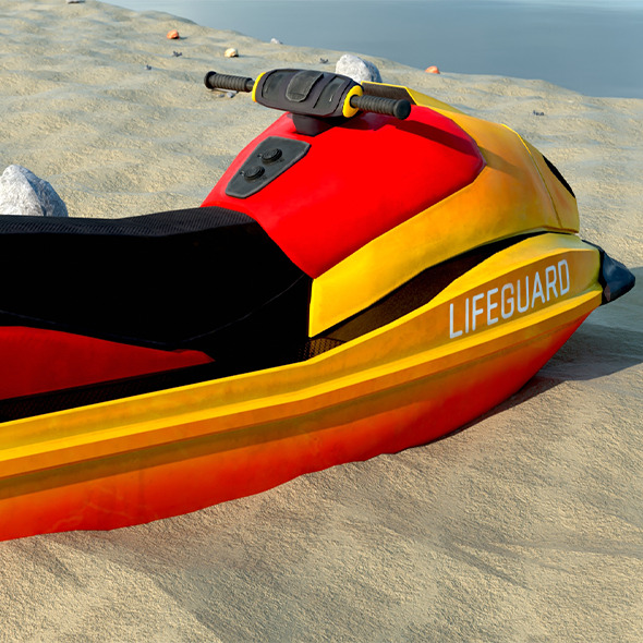 Rescue Jet Ski Water scooter Aquabike Hydrocycle Jet boat