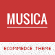 Musica - Responsive WordPress WooCommerce Theme - ThemeForest Item for Sale