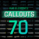 HUD Elements Callouts - VideoHive Item for Sale