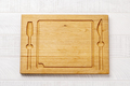 Wooden cutting board on kitchen table - PhotoDune Item for Sale