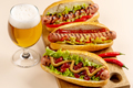 Various hot dog and beer - PhotoDune Item for Sale
