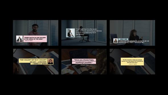 Quotes Titles | Final Cut Pro